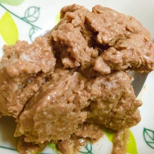 糖質制限★簡単♪豆腐のピーナッツチョコアイス